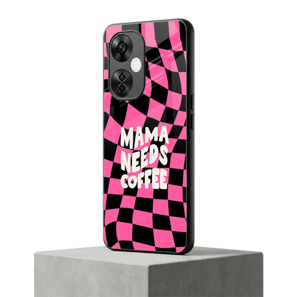Mama Needs Coffee oneplus nord ce 3 lite mobile cover | shockproof glass phone case