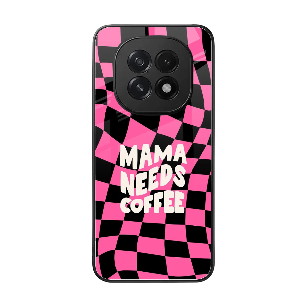 Mama Needs Coffee back phone cover | glass case for oppo f29 5g