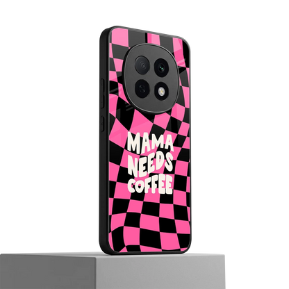 Mama Needs Coffee oppo f29 pro 5g mobile cover | shockproof glass phone case
