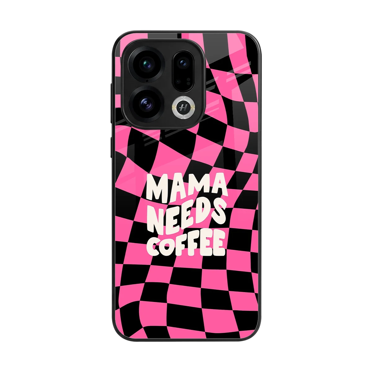 Mama Needs Coffee back phone cover | glass case for oppo find x9