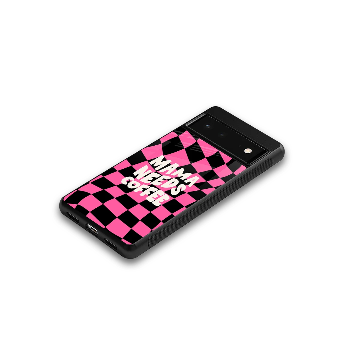 Mama Needs Coffee google pixel 6a mobile cover | shockproof glass phone case