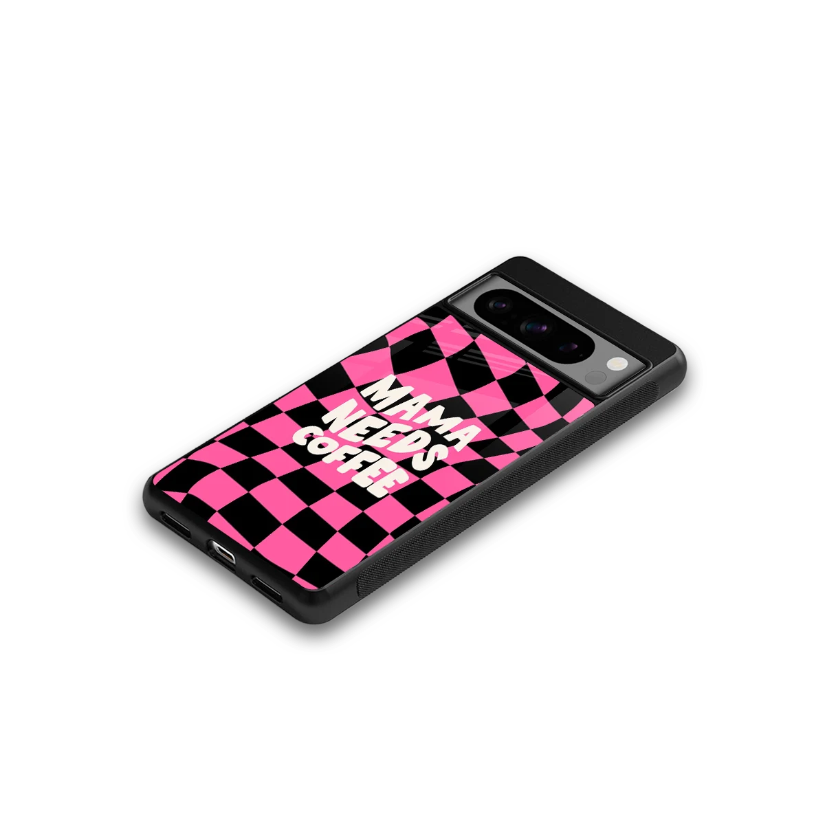Mama Needs Coffee google pixel 8 pro mobile cover | shockproof glass phone case
