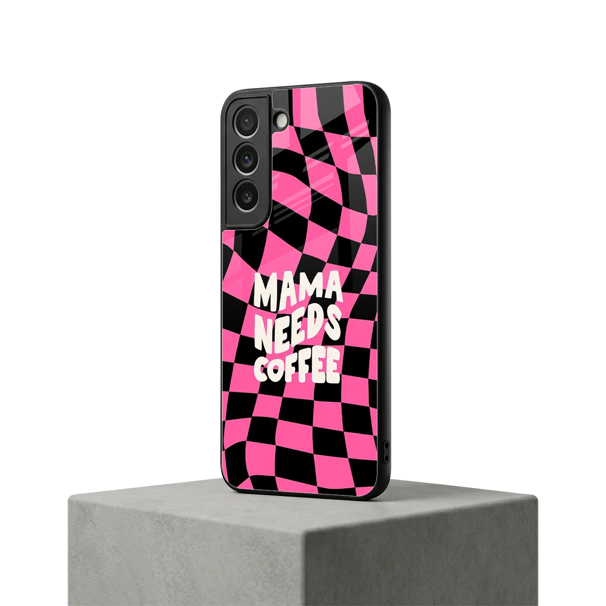 Mama Needs Coffee samsung galaxy s22 mobile cover | shockproof glass phone case