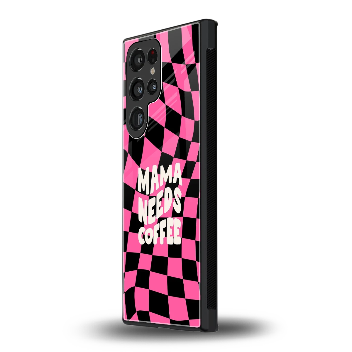 Mama Needs Coffee samsung galaxy s23 ultra mobile cover | shockproof glass phone case