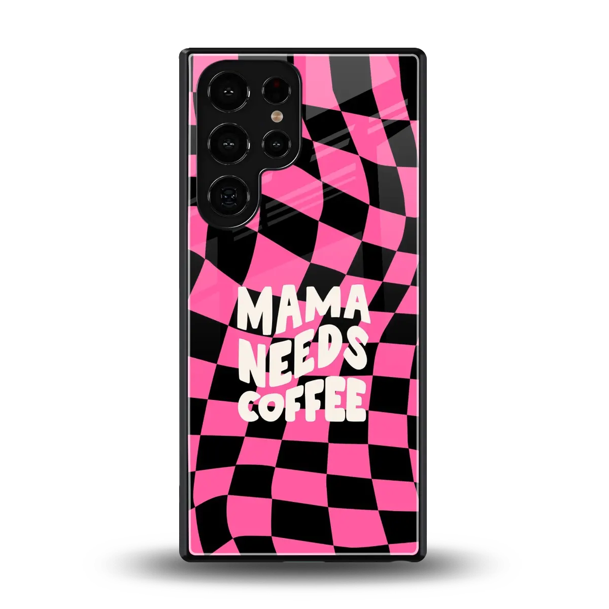 Mama Needs Coffee back phone cover | glass case for samsung galaxy s25 ultra