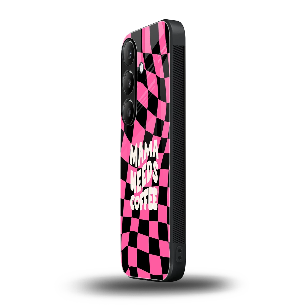 Mama Needs Coffee samsung galaxy s25 mobile cover | shockproof glass phone case