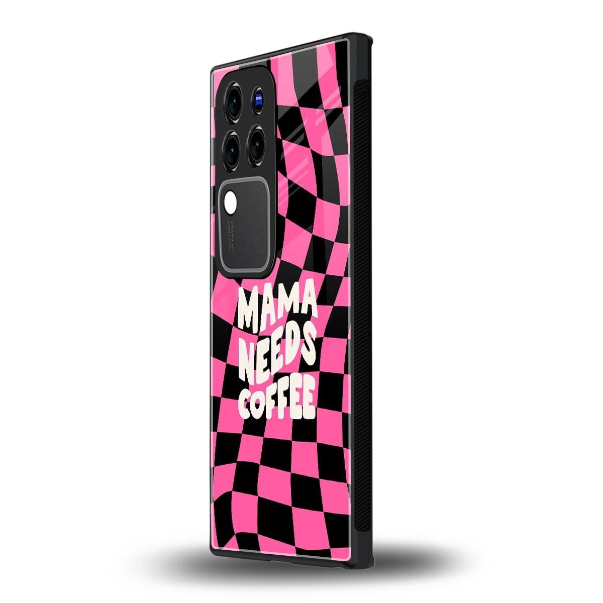 Mama Needs Coffeevivo v30 pro mobile cover | shockproof glass phone case