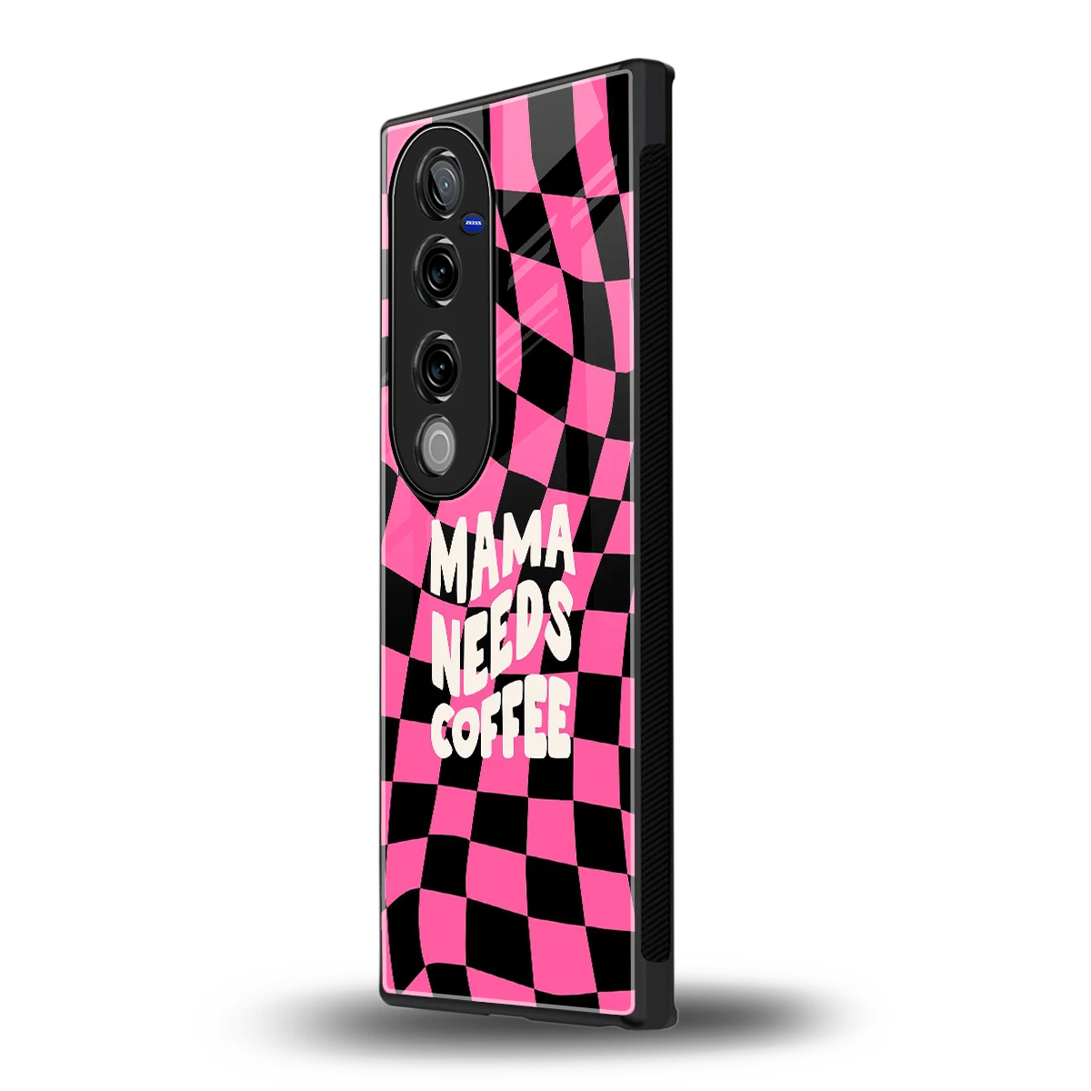Mama Needs Coffee vivo v40 pro mobile cover | shockproof glass phone case