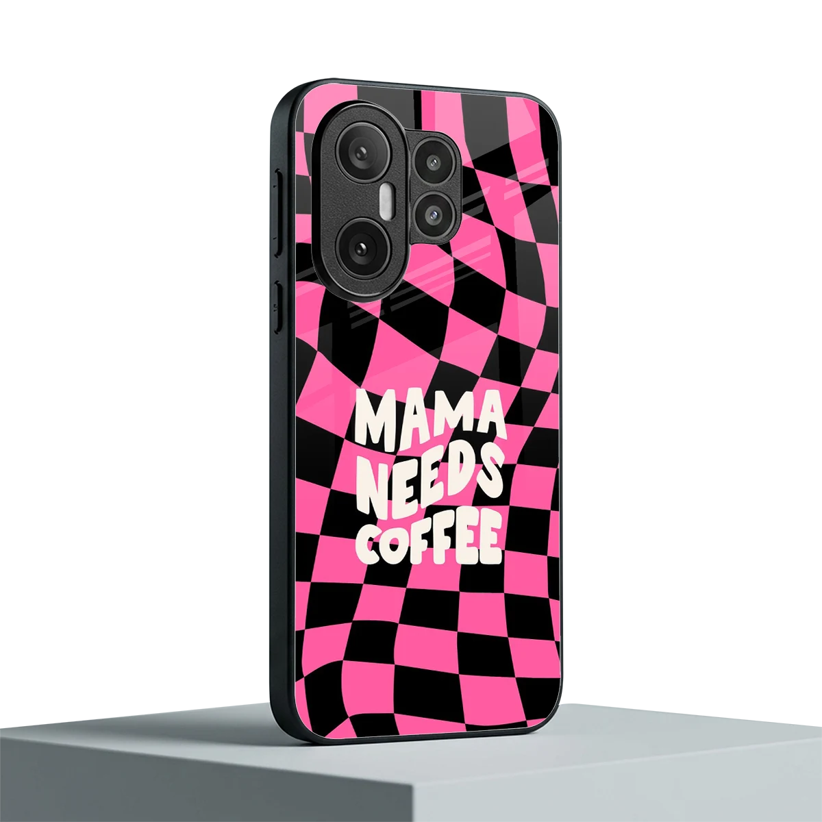 Mama Needs Coffee vivo x200 fe mobile cover | shockproof glass phone case