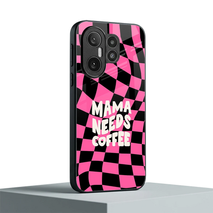 Mama Needs Coffee vivo x200 fe mobile cover | shockproof glass phone case