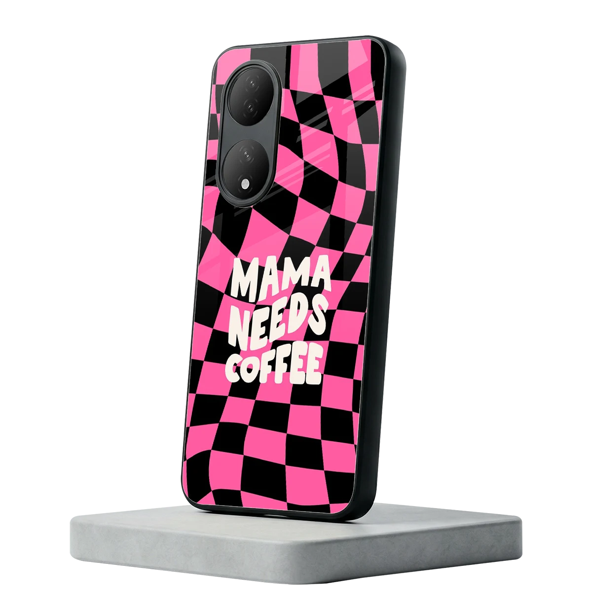 Mama Needs Coffee Vivo-y100 mobile cover | shockproof glass phone case