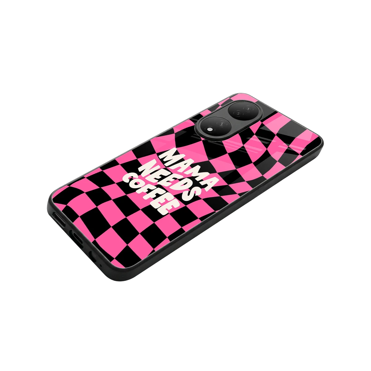 Mama Needs Coffee stylish phone case for Vivo-y100 | glossy glass and slim fit