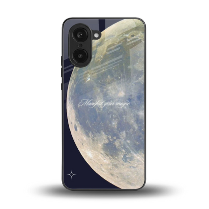 Manifest Glow back phone cover | glass case for oneplus nord ce5 5g