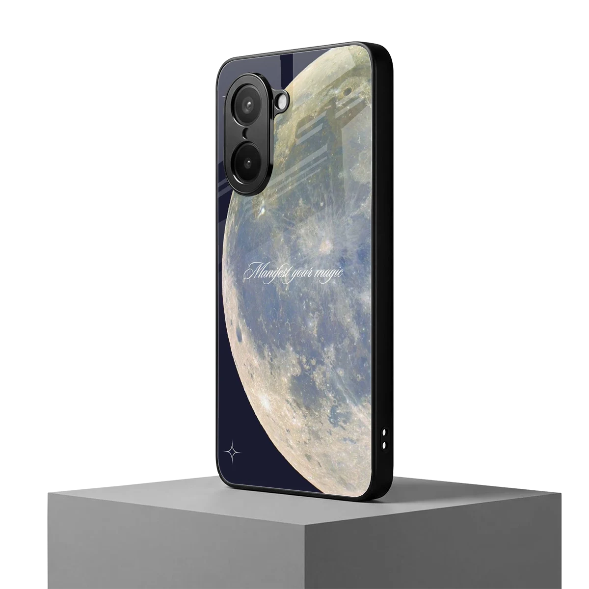 Manifest Glow oneplus nord ce5 5g mobile cover | shockproof glass phone case
