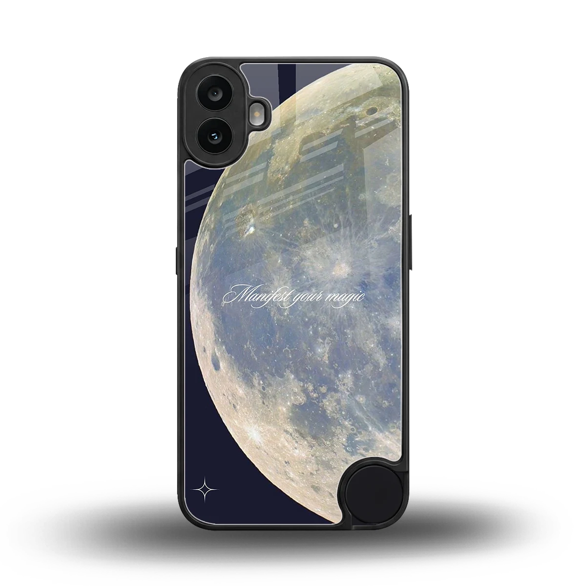 Manifest Glow back phone cover | glass case for cmf nothing phone 1