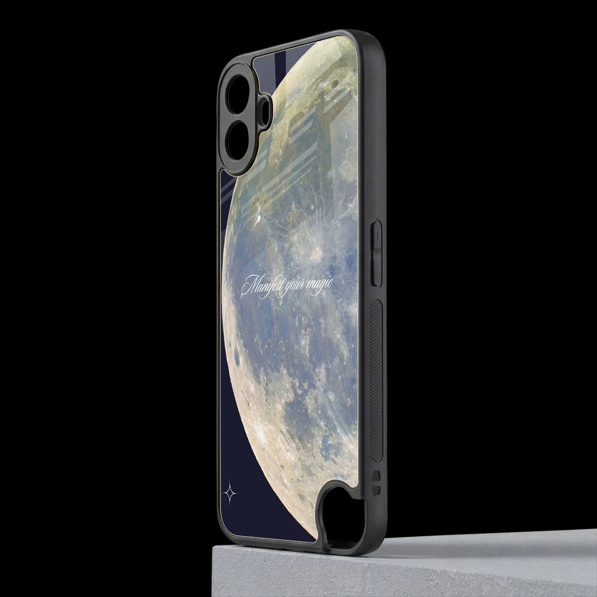 Manifest Glow cmf nothing phone 1 mobile cover | shockproof glass phone case