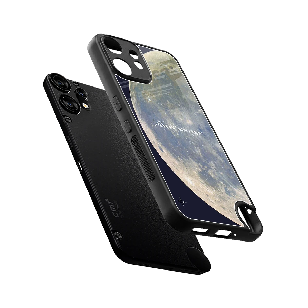 Manifest Glow sleek cmf nothing phone 2 pro cover with tempered glass back and TPU edges