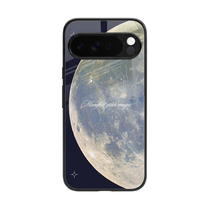 Manifest Glow back phone cover | glass case for google pixel 10 pro xl