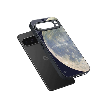 Manifest Glow sleek google pixel 10 pro xl cover with tempered glass back and TPU edges