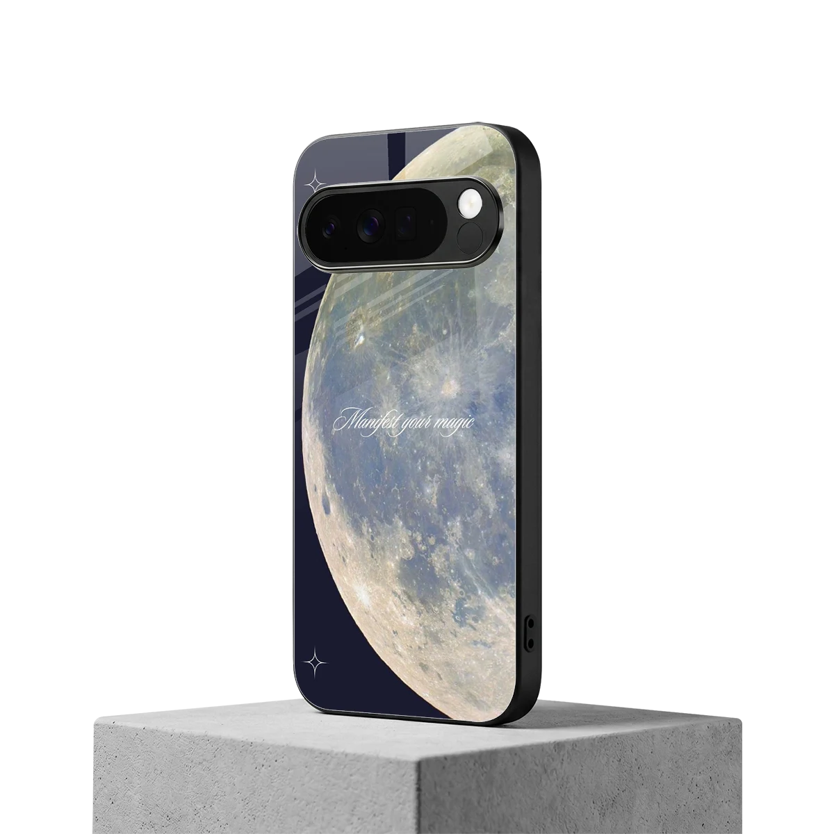Manifest Glow google pixel 10 pro xl mobile cover | shockproof glass phone case