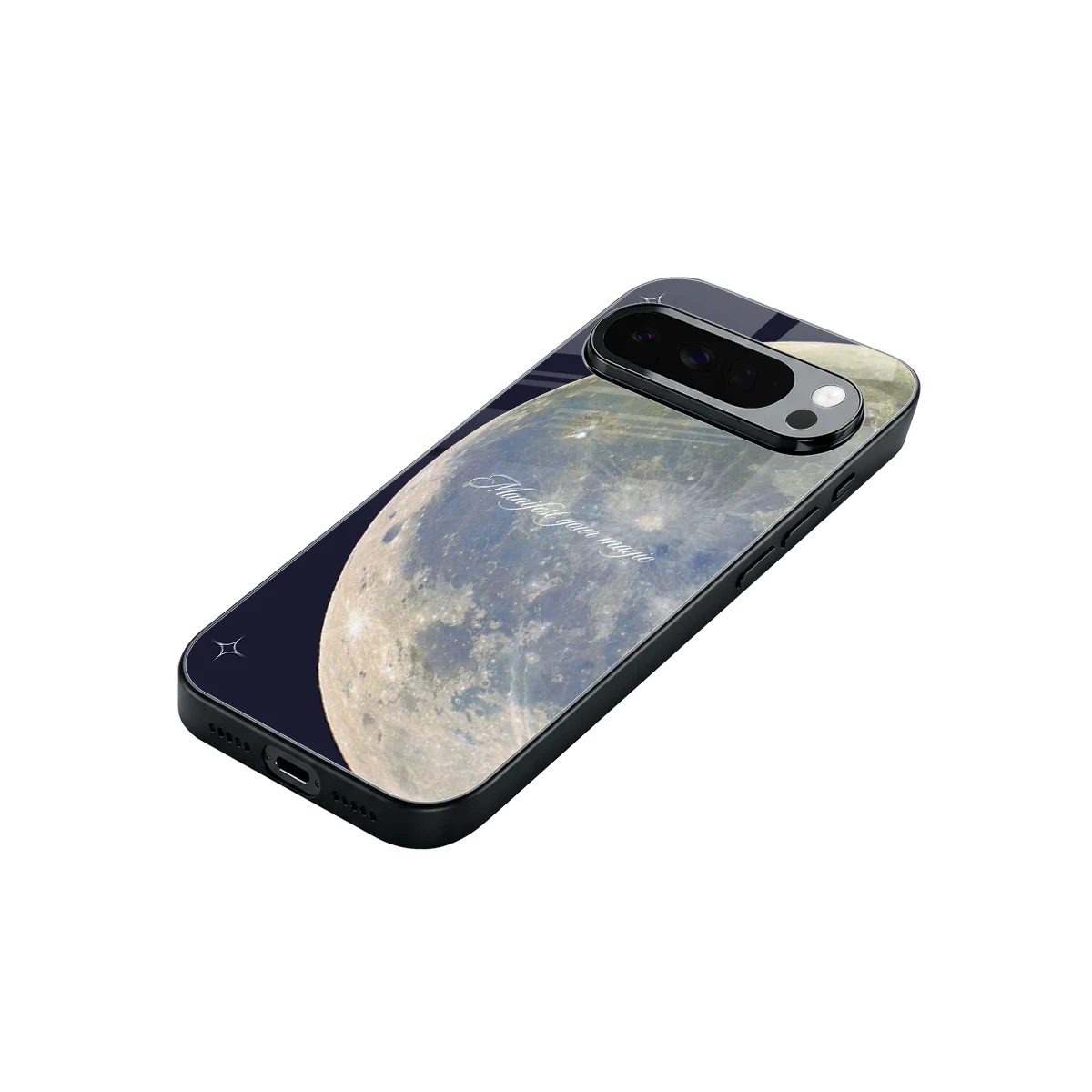Manifest Glow stylish phone case for google pixel 10 pro xl | glossy glass and slim fit