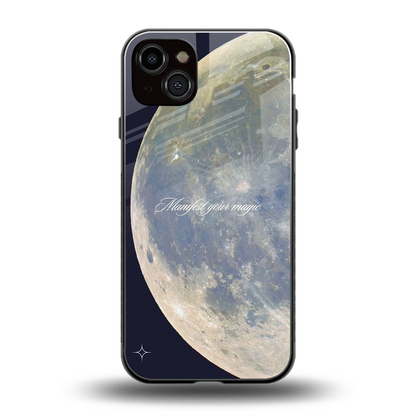 Manifest Glow back phone cover | glass case for iphone 15 plus