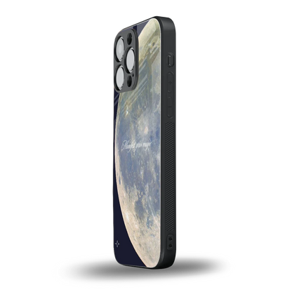 Manifest Glow iphone 16 pro max mobile cover | shockproof glass phone case