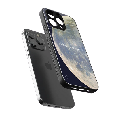 Manifest Glow iphone xr mobile cover | shockproof glass phone case