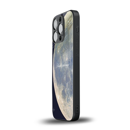 Manifest Glow iphone 16 pro mobile cover | shockproof glass phone case