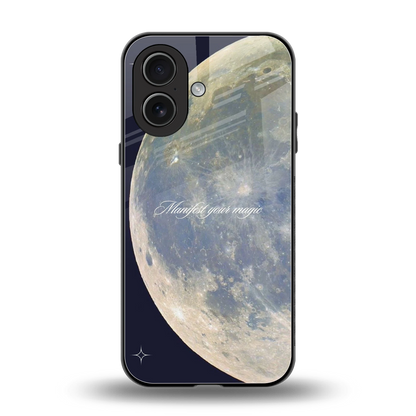 Manifest Glow back phone cover | glass case for iphone 17