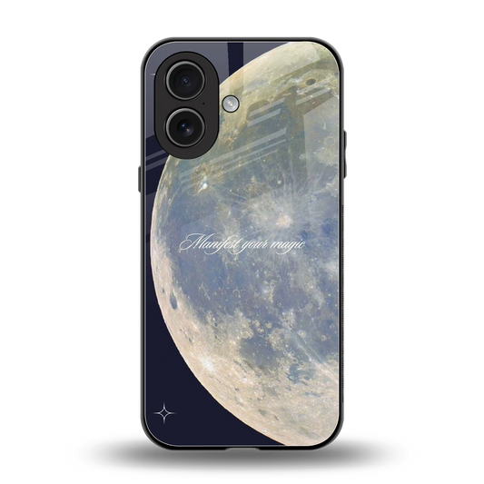 Manifest Glow back phone cover | glass case for iphone 17