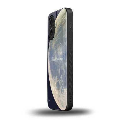 Manifest Glow iphone 17 mobile cover | shockproof glass phone case