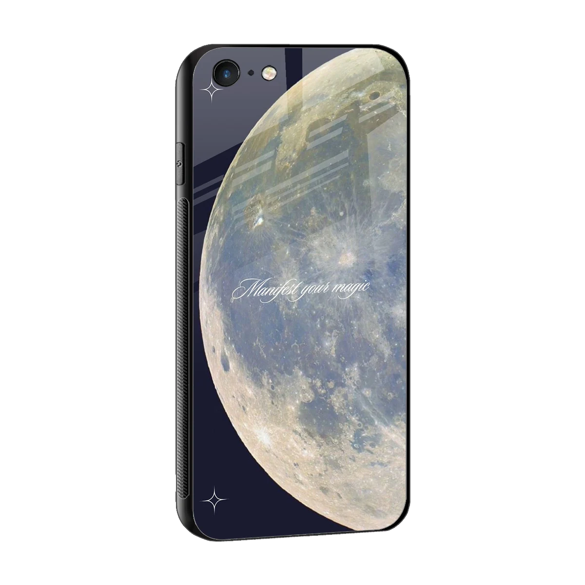 Manifest Glow sleek iphone 6s plus cover with tempered glass back and TPU edges