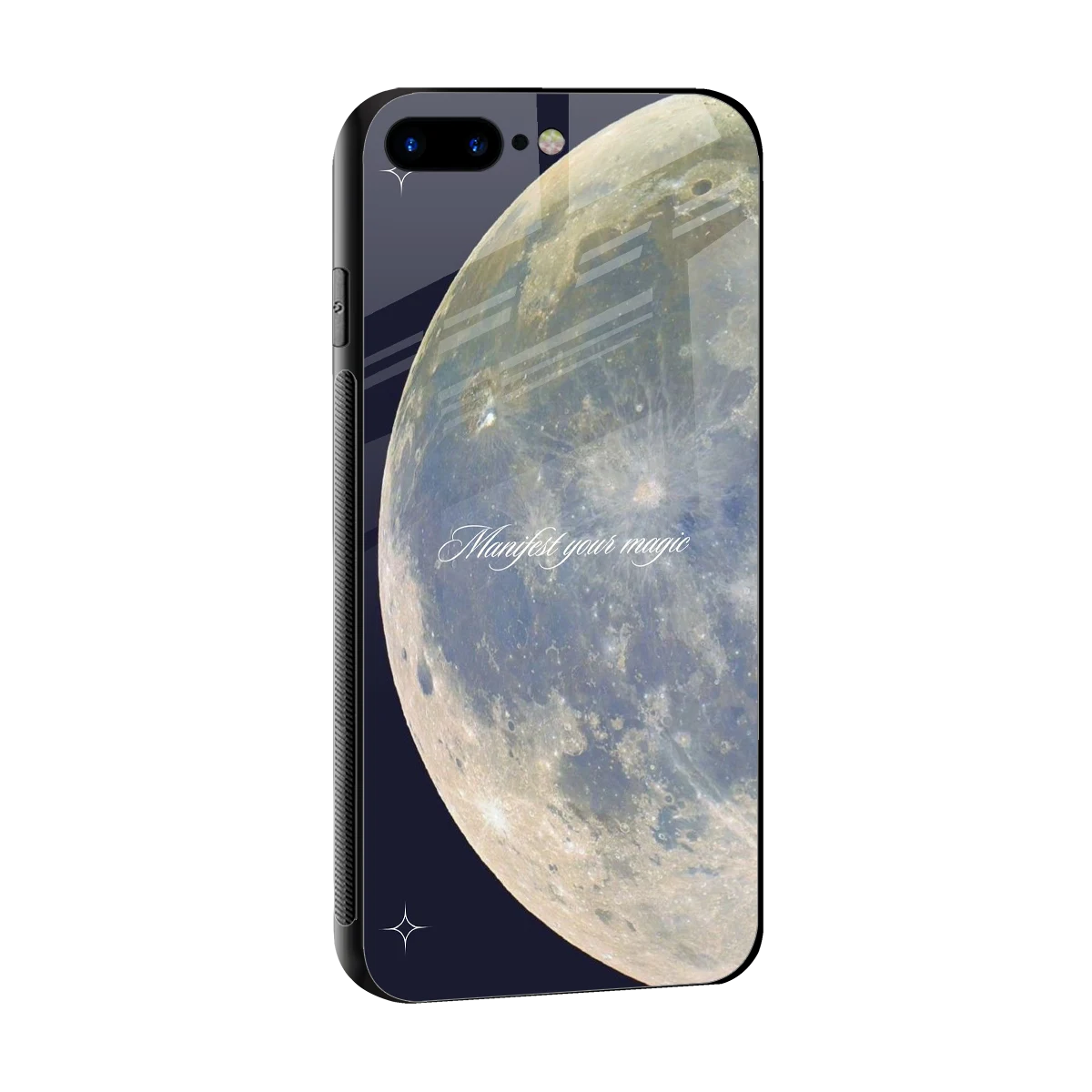 Manifest Glow sleek iphone 8 plus cover with tempered glass back and TPU edges
