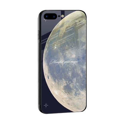 Manifest Glow sleek iphone 8 plus cover with tempered glass back and TPU edges