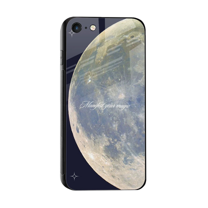 Manifest Glow sleek iphone 7 cover with tempered glass back and TPU edges
