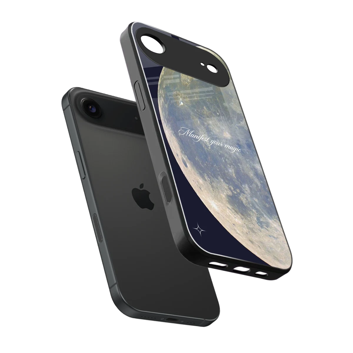 Manifest Glow sleek iphone air cover with tempered glass back and TPU edges