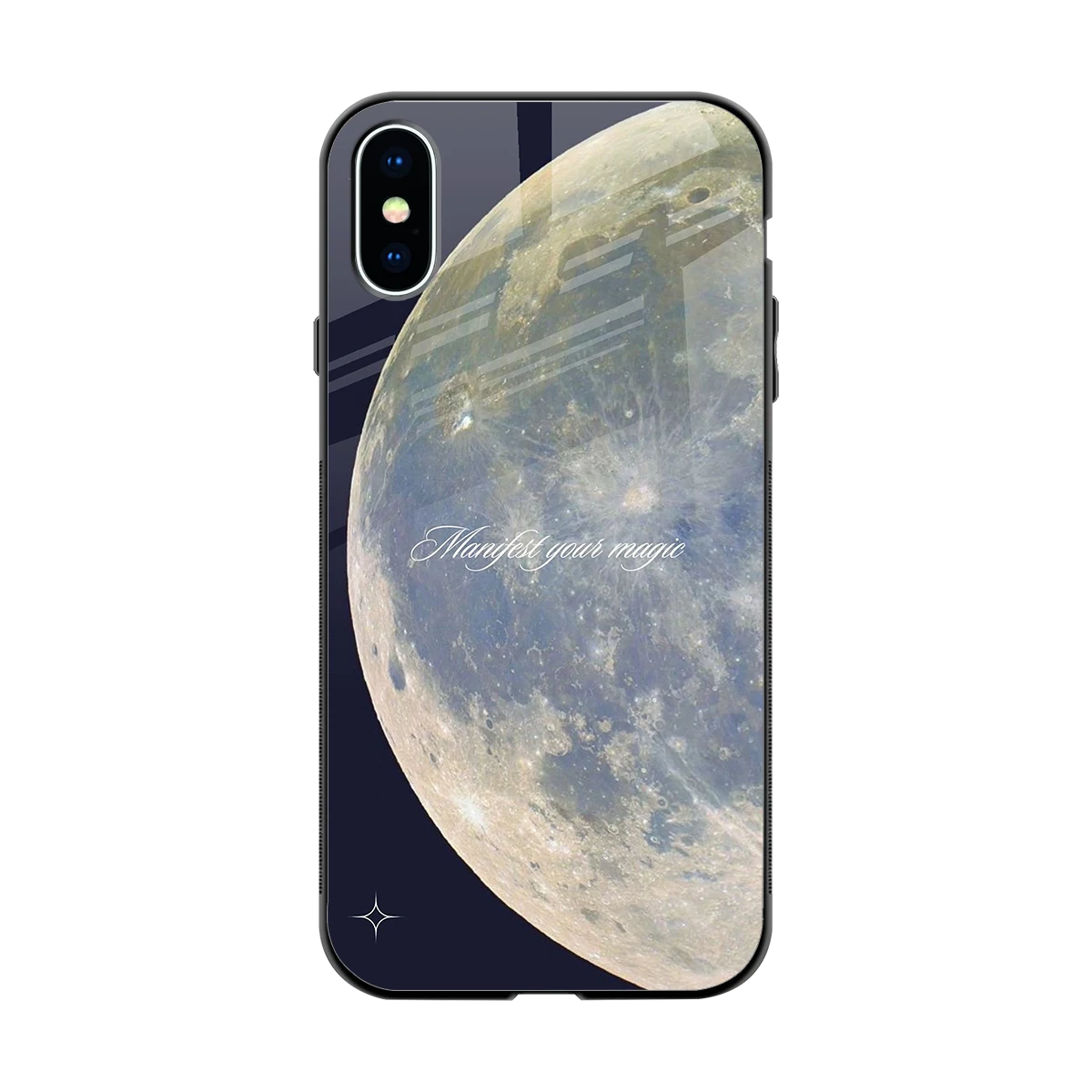 Manifest Glow back phone cover | glass case for iphone xs
