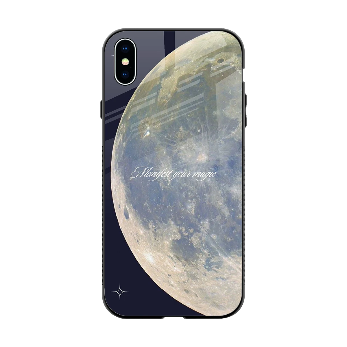 Manifest Glow back phone cover | glass case for iphone xs max