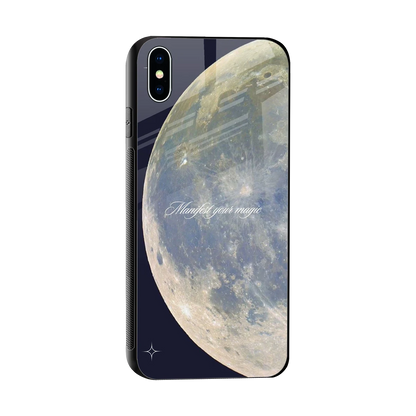 Manifest Glow sleek iphone xs max cover with tempered glass back and TPU edges