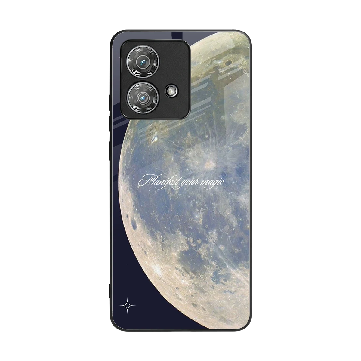 Manifest Glow back phone cover | glass case for motorola edge 40 neo 5g