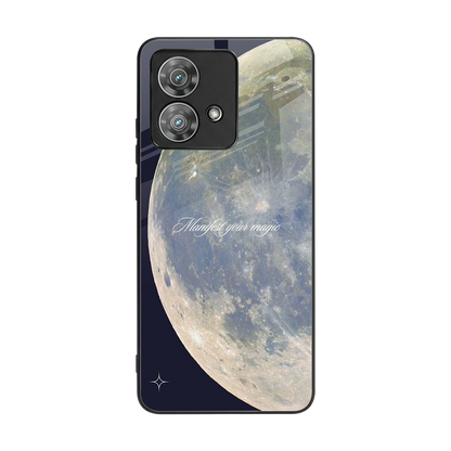 Manifest Glow back phone cover | glass case for motorola edge 40 neo 5g