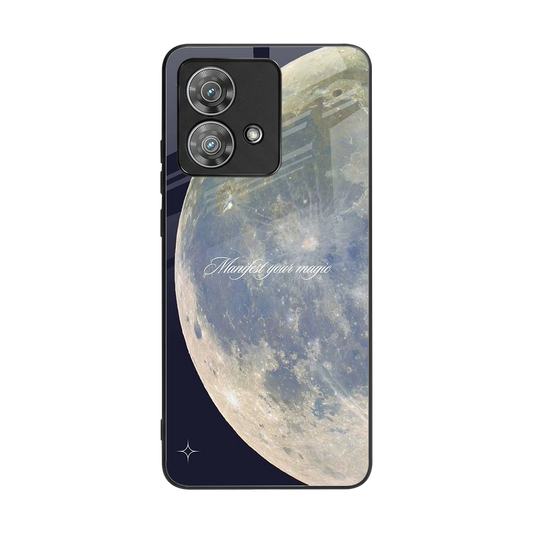 Manifest Glow back phone cover | glass case for motorola edge 40 neo 5g