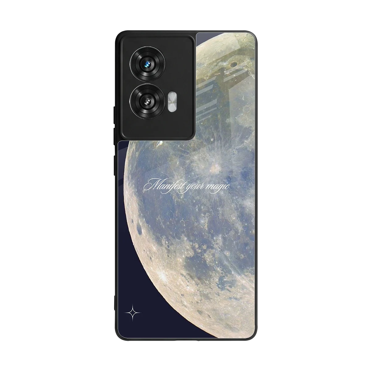 Manifest Glow back phone cover | glass case for motorola edge 50 fusion