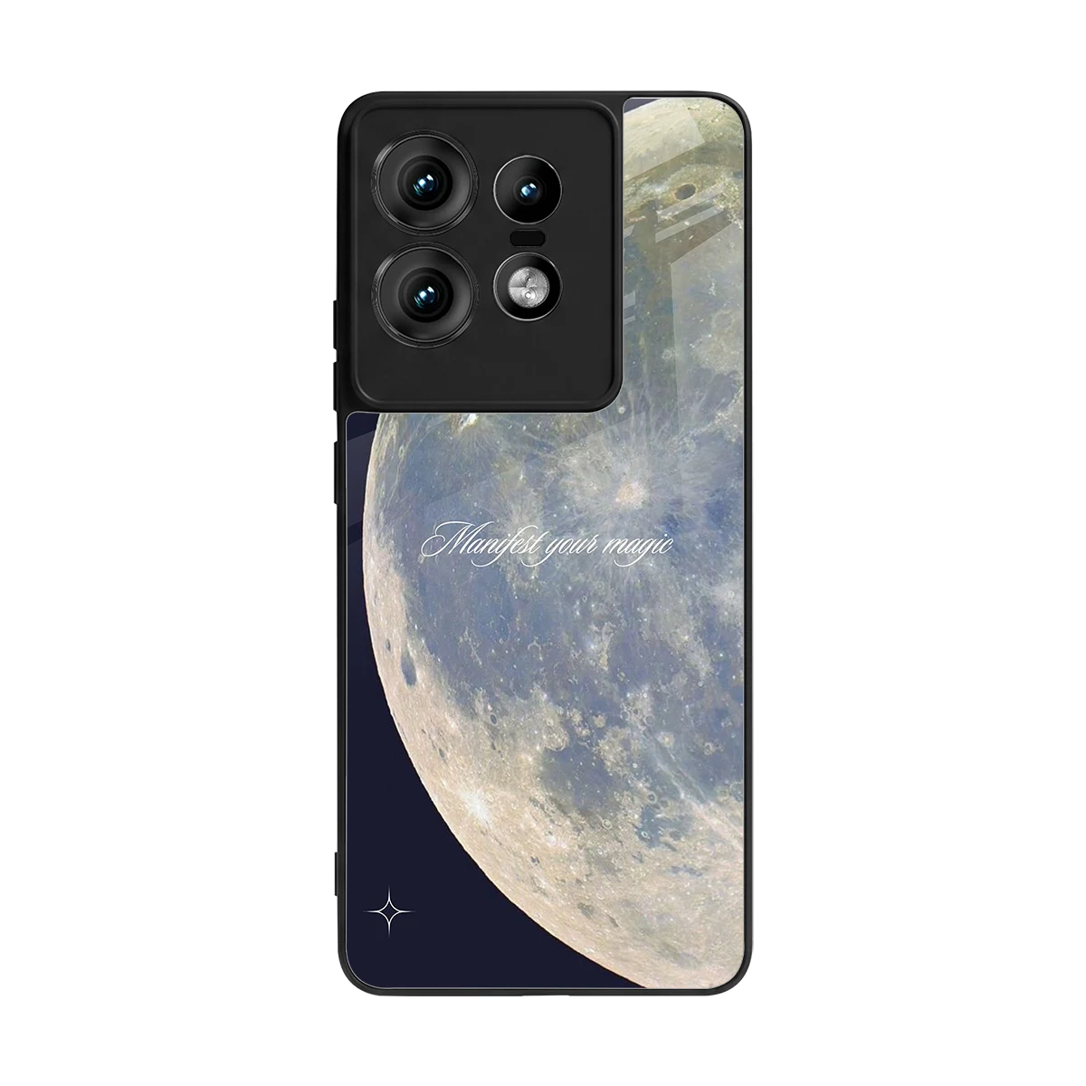 Manifest Glow back phone cover | glass case for motorola edge 50 pro