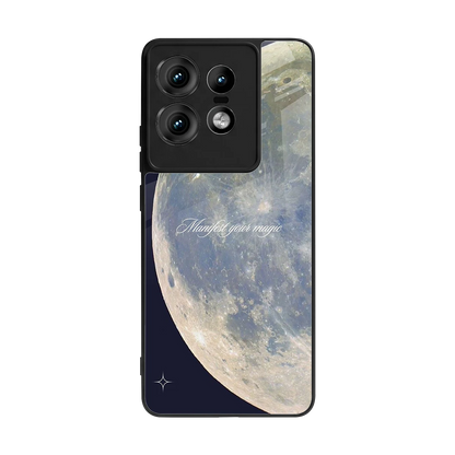 Manifest Glow back phone cover | glass case for motorola edge 50 pro