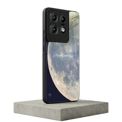 Manifest Glow motorola edge 50 pro mobile cover | shockproof glass phone case