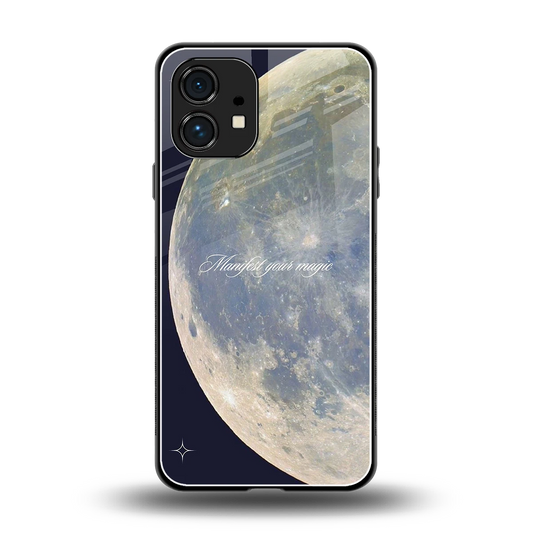 Manifest Glow back phone cover | glass case for nothing phone 1