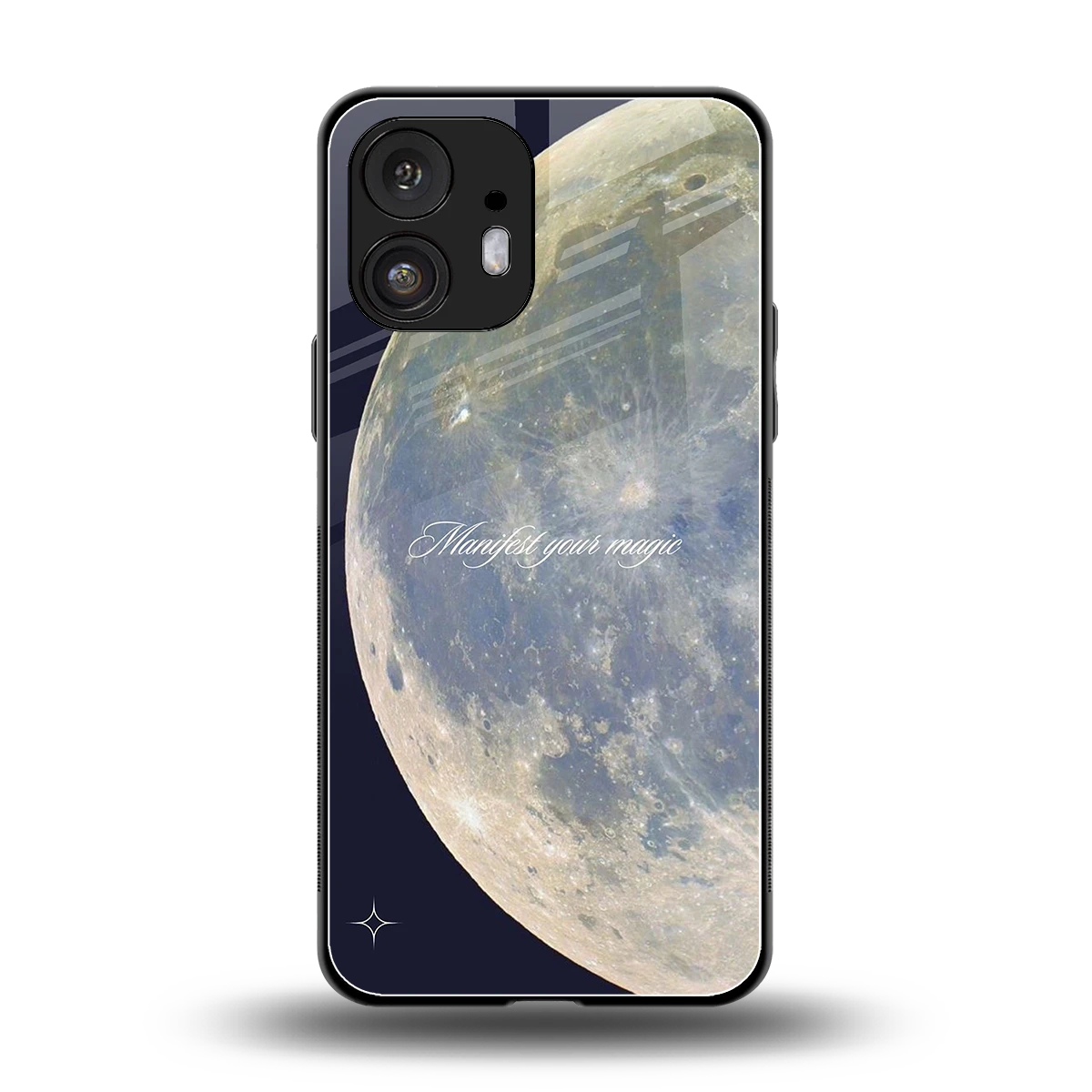 Manifest Glow back phone cover | glass case for nothing phone 2