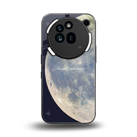 Manifest Glow back phone cover | glass case for nothing phone 3a pro